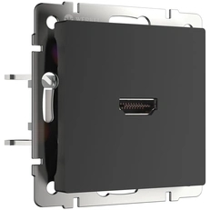 Изображение Розетка HDMI (черный матовый) W1186008