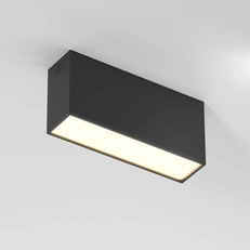 Изображение Светильник потолочный светодиодный Block 10W 3000K черный 25109/LED