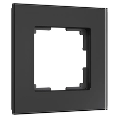 Изображение Рамка на 1 пост Senso (черный, стекло soft-touch) W0013108