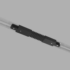 Изображение Гибкий коннектор для шинопровода Basic System черный TRC-1-1-FLEX-BK