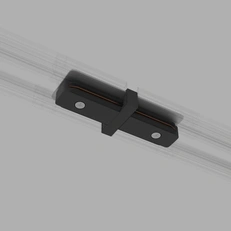 Изображение Basic System Коннектор прямой для шинопровода черный TRC-1-1-I-BK